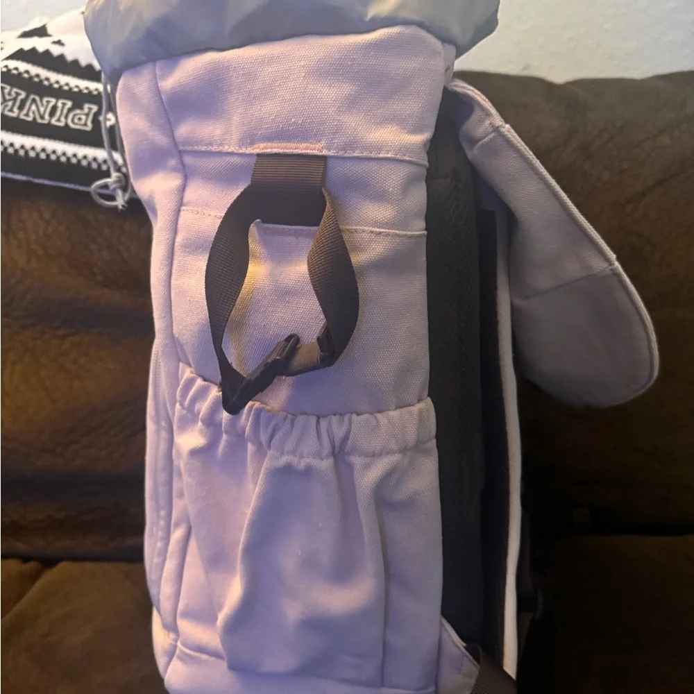 Padded camera canvas backpack - Picture 6 of 6